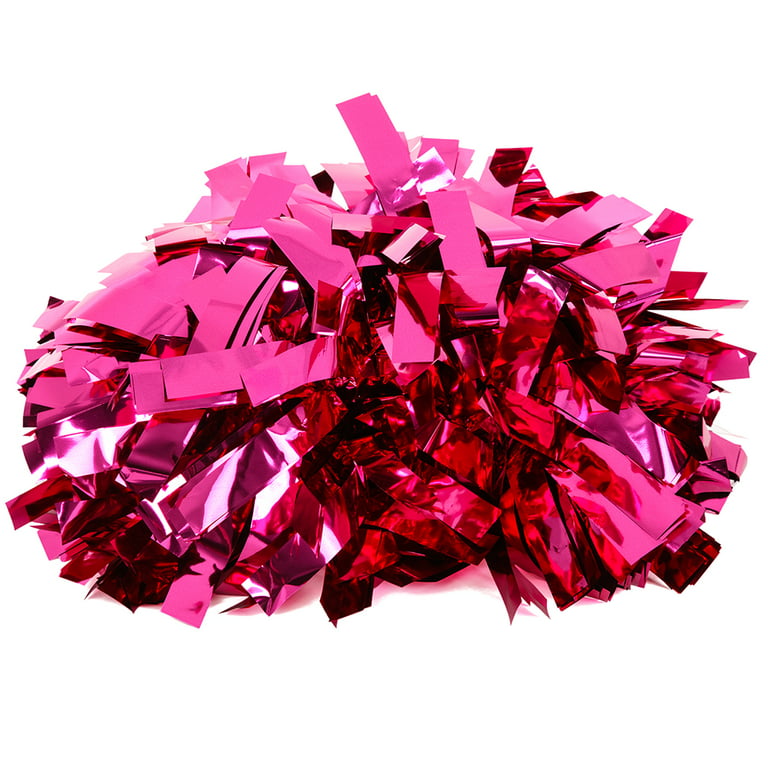 Cheer Fantastic 6 Pink Solid Plastic Pom