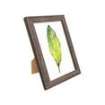 thumbnail image 1 of 6-Inch Solid Wood Black Oak Photo Frame - With Mounting Hardware For Wall Hanging And Included Stand For Tabletop Display - Fits 4X6 Inch Photos Suitable For Home Office And, 1 of 4