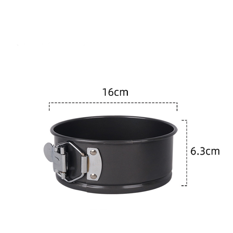 6-Inch Springform Pan Set - 1 Piece Small Nonstick Cheesecake Pan for ...