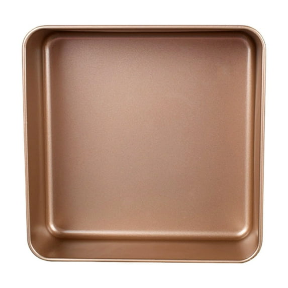 6-Inch Square Non-Stick Thickened Baking Pan Kitchen Bread Cake Pan Durable High-Temperature Resistant for Home Baking