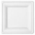 thumbnail image 1 of 6 Inch Square Plates | Tree-Less™ Compostable Molded Fiber, 1 of 3