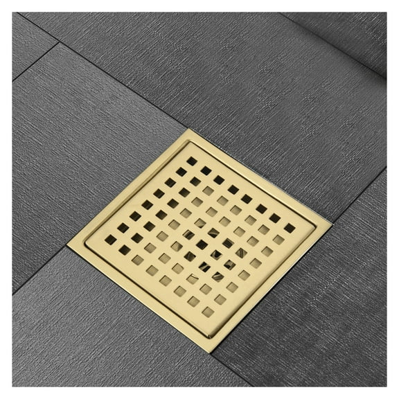 6 Inch Square Shower Floor Drain