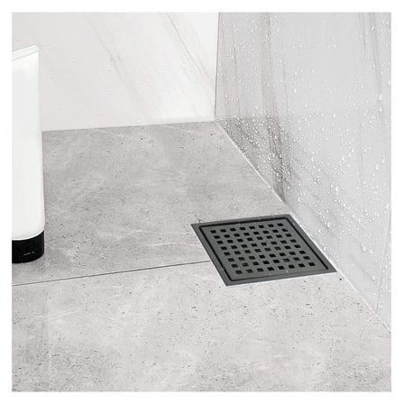 6 Inch Square Shower Floor Drain