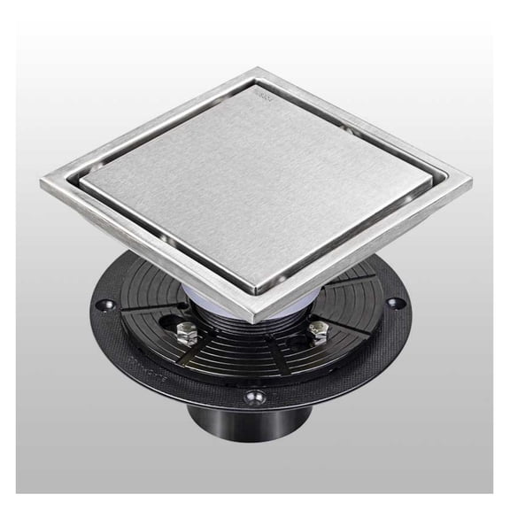 6 Inch Square Shower Floor Drain
