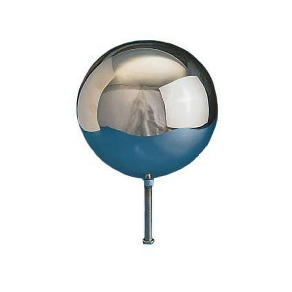 6" Inch Stainless Steel Mirror Finish Ball Flagpole Ornament
