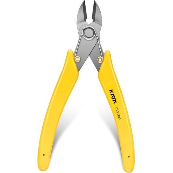 6 Inch Stainless Steel Wire Cutter, Heavy Duty Side Cutter, Flush Cutters, Micro Cutter Sprue Cutting Pliers for Cutting Electronics, Jewelry Making, Metal Wire, Crafting