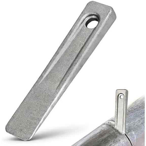 6 Inch Steel Wedge, WG-6 Set Up Metal Wedge for Welding Leveling, for Planers, Shapers, Milling Machines and Other Similar Applications, 1 Pack