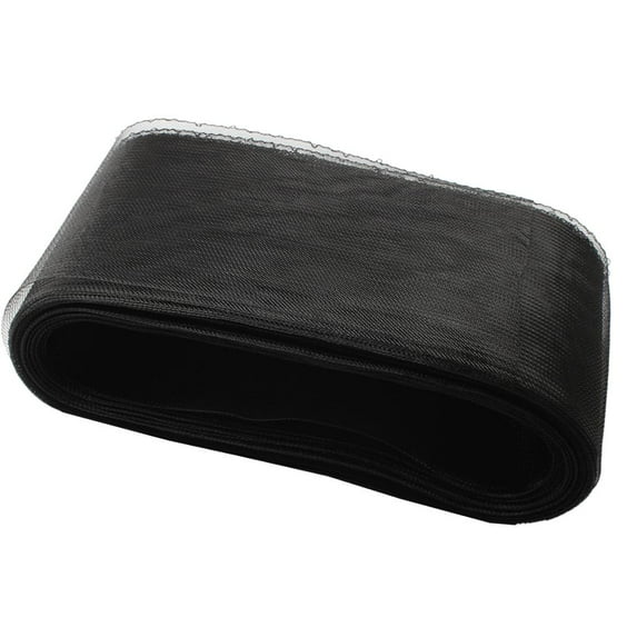 6 Inch Stiff Crinoline Horsehair Braid Wedding Fascinator Millinery Black