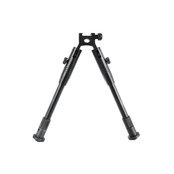 6-Inch Tactical Metal Bipod With 20mm Bayonet Mount, Retractable And Foldable.