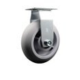 thumbnail image 1 of 6 Inch Thermoplastic Rubber Wheel Rigid Caster with Roller Bearing SCC, 1 of 2
