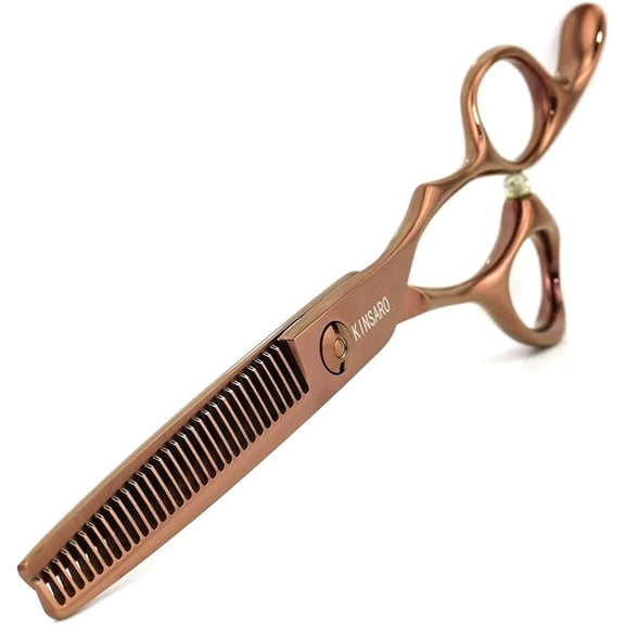 6 Inch Thinning Scissors with 440C Convex Edge