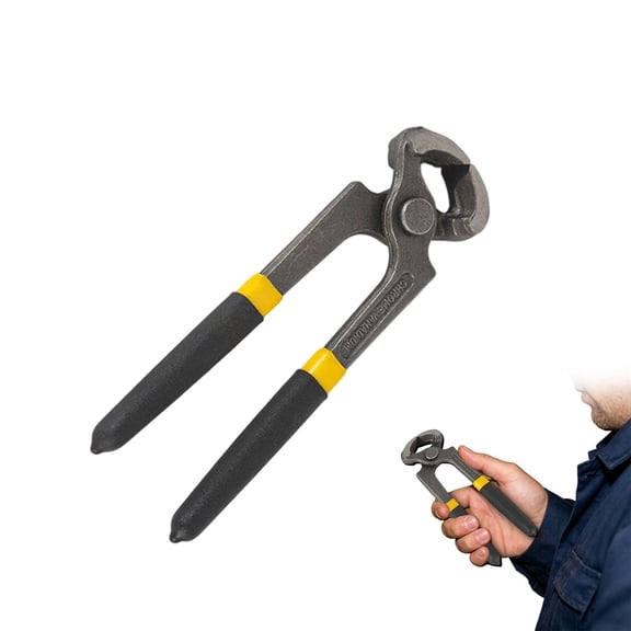 6-Inch Tire Repair Nail Puller Pliers for Auto Mechanics Plumbers