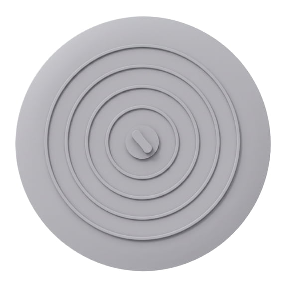 6 Inch Tub Stopper, Flat Bathtub Drain Cover Plug, Hair Water Stopper for Kitchen Bathroom Laundry Sink (1 Pc)
