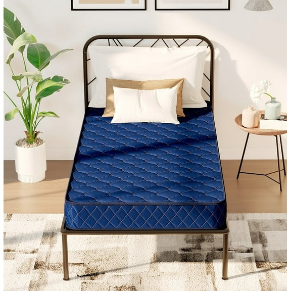 6 Inch Twin Size Memory Foam Mattress in a Box for Bedroom,Apartment,Bunk Bed,Medium-Firm,Waterproof Cover,CertiPUR-US Certified