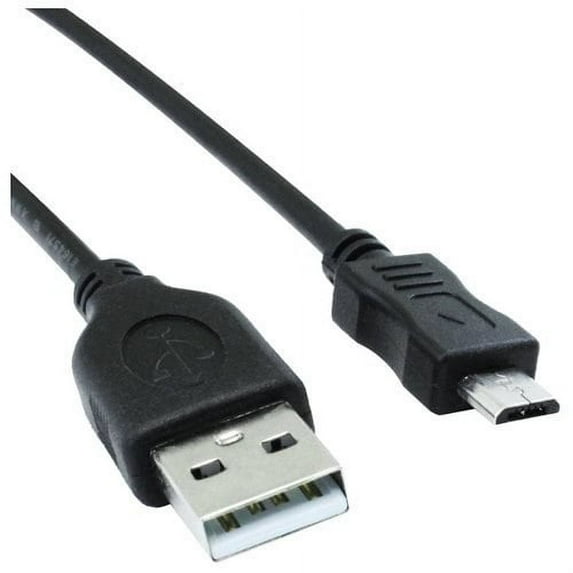 6 Inch USB Micro Cable for Pantech BURST P9070. Charger/Data/Computer/Sync cord