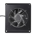 thumbnail image 1 of 6 Inch Through The Wall Ventilation Fan with 205 CFM Airflow, Quiet AC Motor ≤46dB, 1640 RPM High Speed Exhaust Fan, Easy Installation for Bathroom, Bedroom, Garage, Laundry Room, 1 of 11