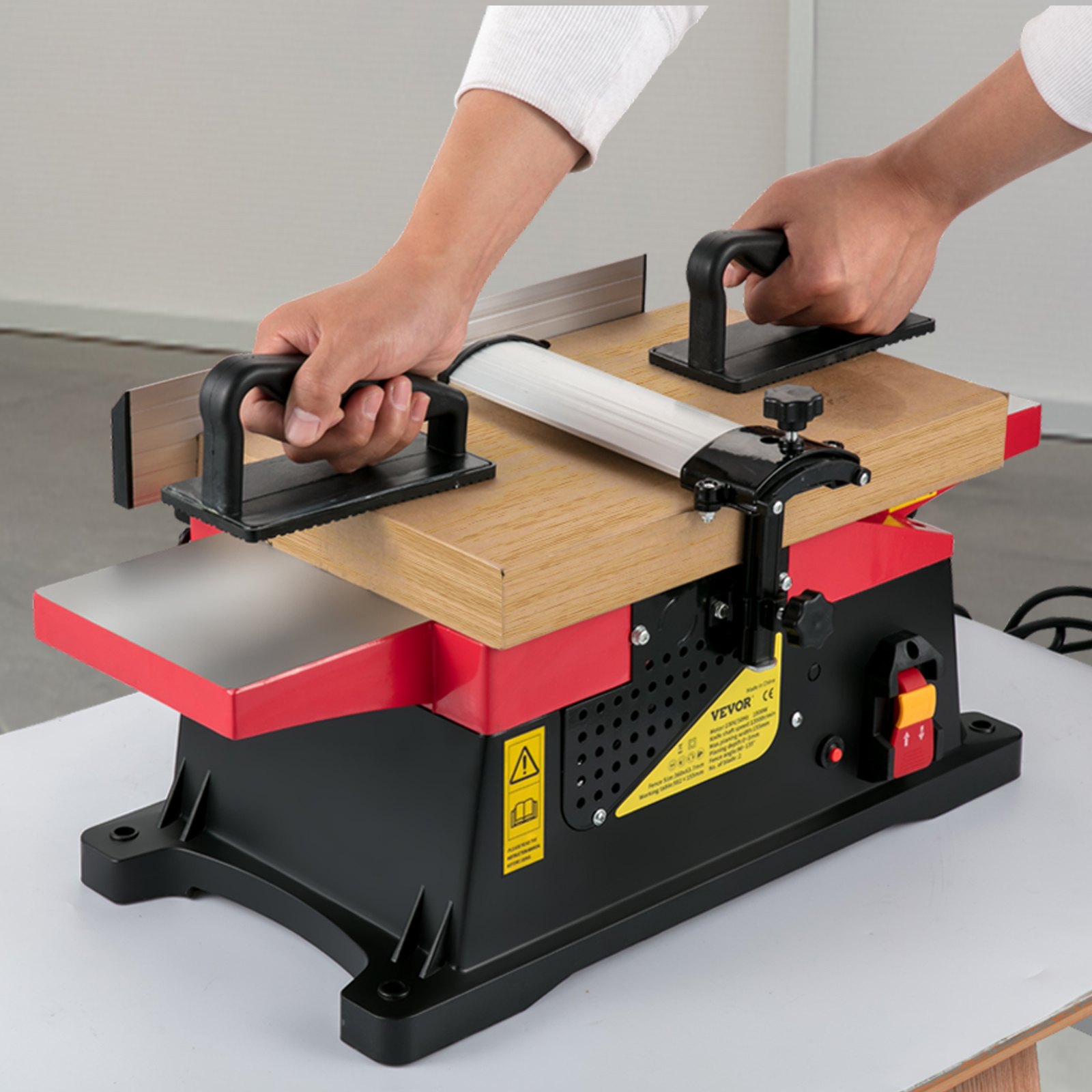 VEVOR Woodworking Benchtop Jointers 6inch with 1650W Motor,Heavy Duty