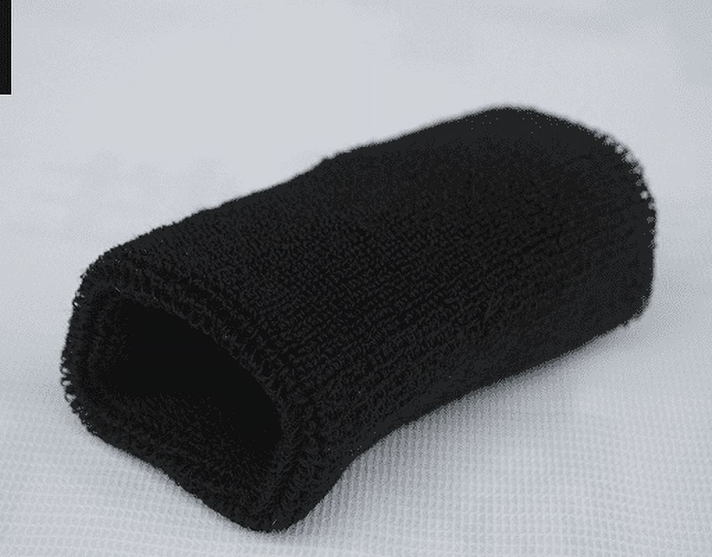 6 Inch Wrist Sweatbands Thick Cotton Wristbands for Men and Women Sweat