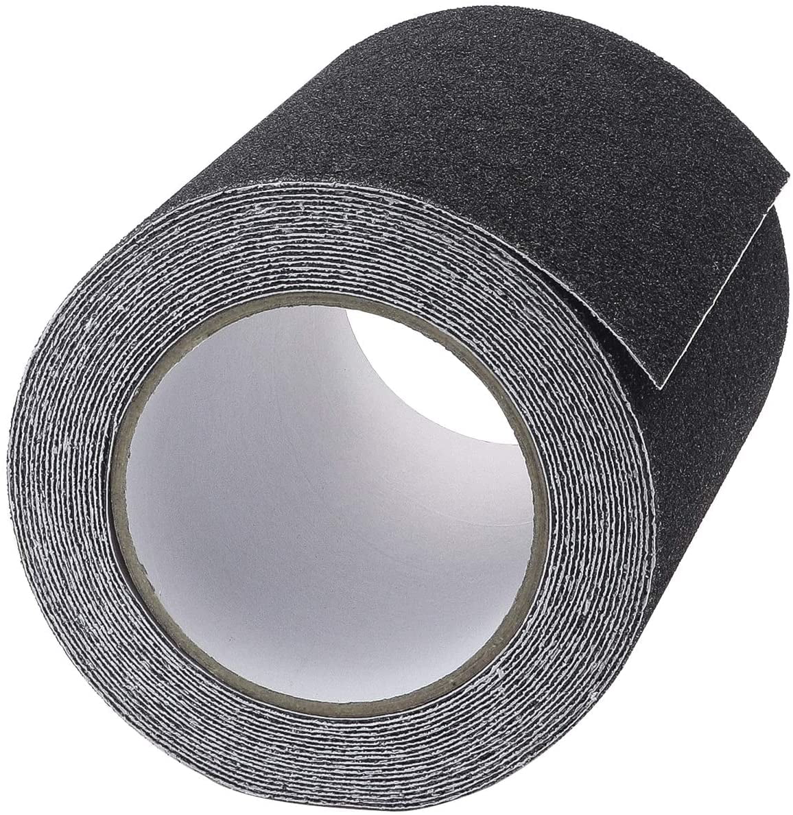 6 Inch x 20 Foot Anti Slip Traction Tape, Grip Tape Grit Non Slip, Outdoor Non Skid Treads, High Traction Friction Abrasive Adhesive Stairs Step, Black