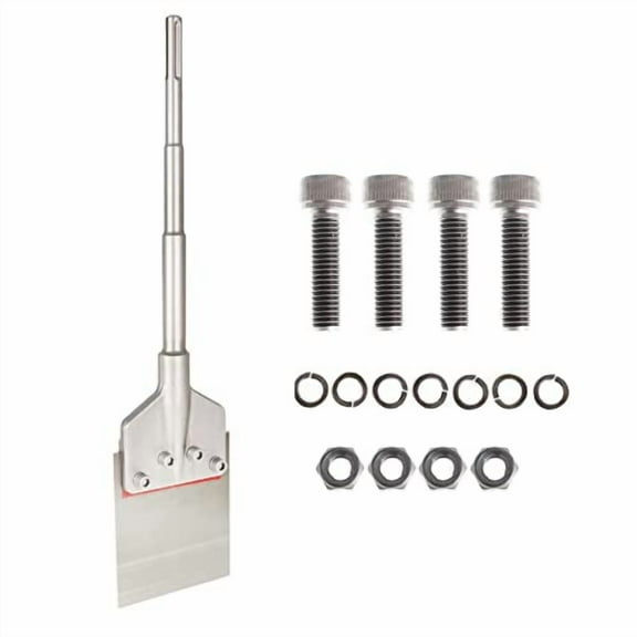 6 Inch x 25 Inch Floor Scraper, Wide Tile Removal Bit with Long Handle and Heavy Duty Blade Replacement for All SDS-Max Rotary Hammer Drills$$Tools & Hardware Other