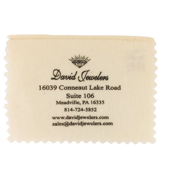 6 Inch x 4.5 Inch Jewelry Polishing Cloth