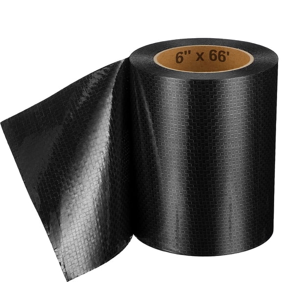 6 Inch x 66 Feet RV Underbelly Tape RV Underbelly Material Corrugated Waterproof Flex Belly Tape Thick Adhesive Patch Sealing Mobile Home Camper Travel Trailer Tear Repair