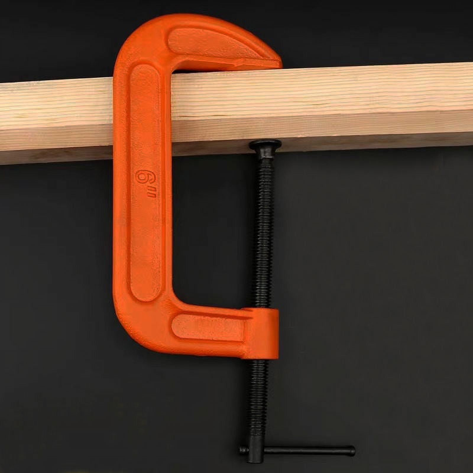 6 Inches C Clamp, Hardware Malleable Iron C Clamps