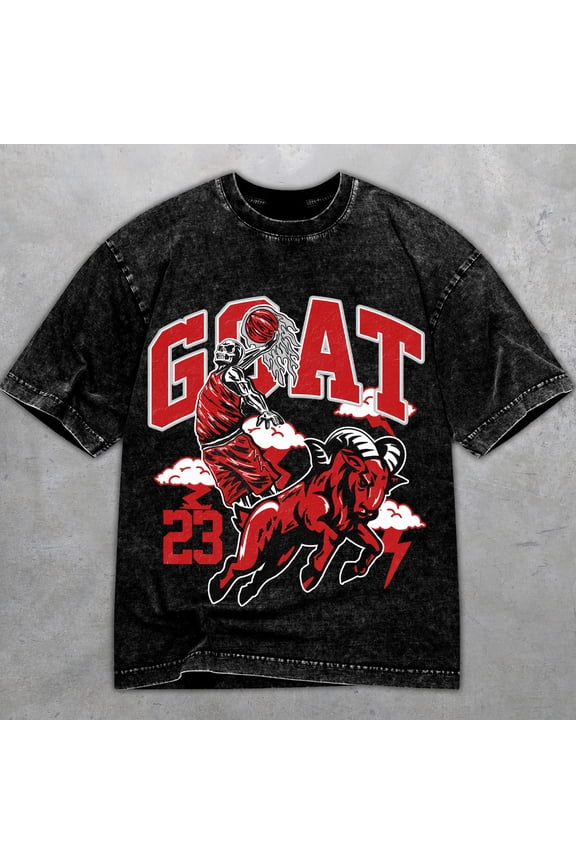 6 Infrared Salesman 6s Washed Shirt, Goat 23, Shirts Match Sneakers