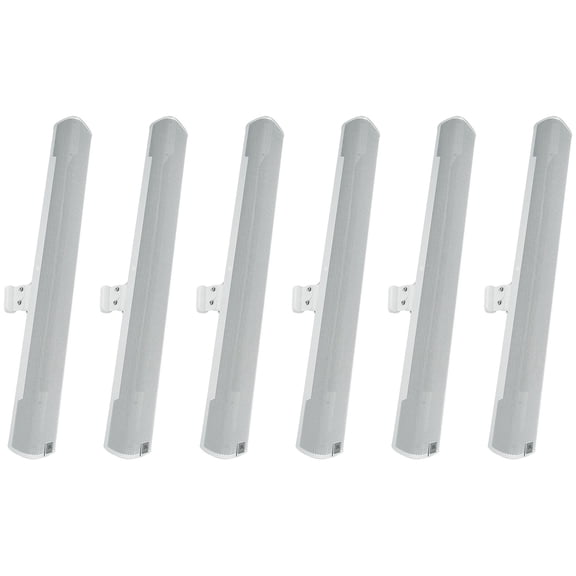 (6) JBL COL800-WH 32" White 70V Commercial Slim Column Wall Mount Array Speakers