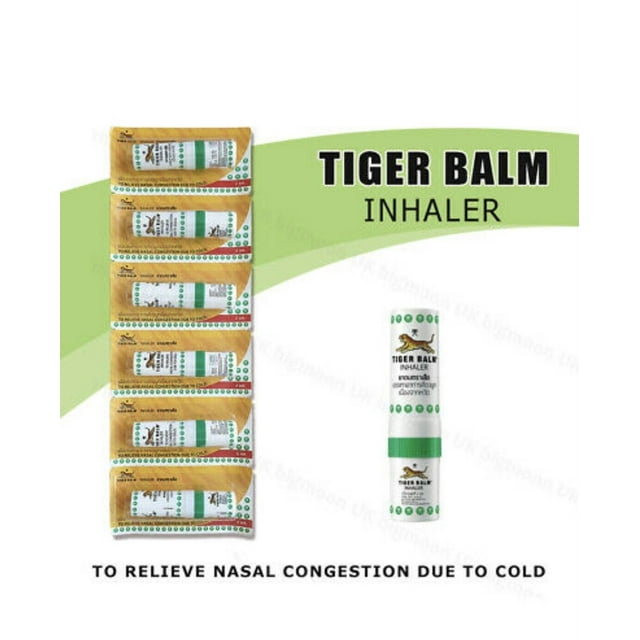 6 Jars x Tiger Balm Inhaler Menthol
