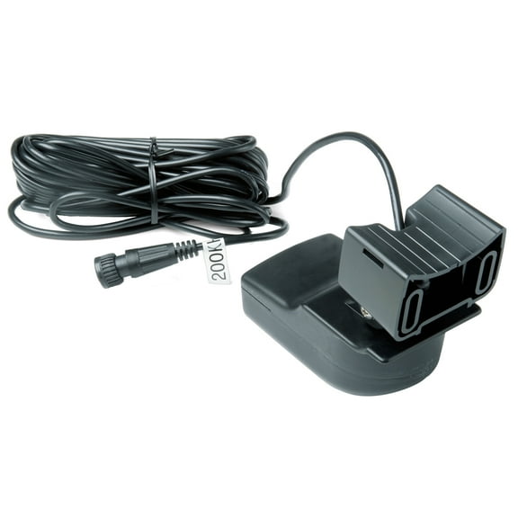 6" Jet Black Intelliducer Transom Mount NMEA 2000 Depth and Temperature
