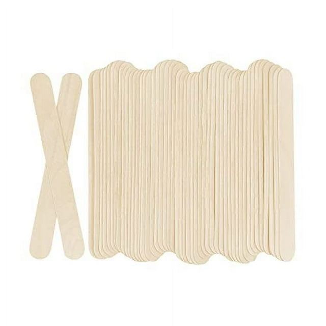 6 Jumbo Wooden Craft Sticks Wooden Popsicle Craft Sticks Stick 6 Long x