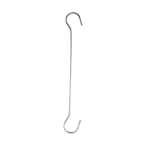 6" L Metal Double C Hooks - Ceiling Sign Holder / Ceiling Item Hangers - 100 Pack