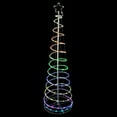 thumbnail image 1 of Northlight 6' LED Color Changing Multiple Function Outdoor Spiral Christmas Tree, 1 of 7