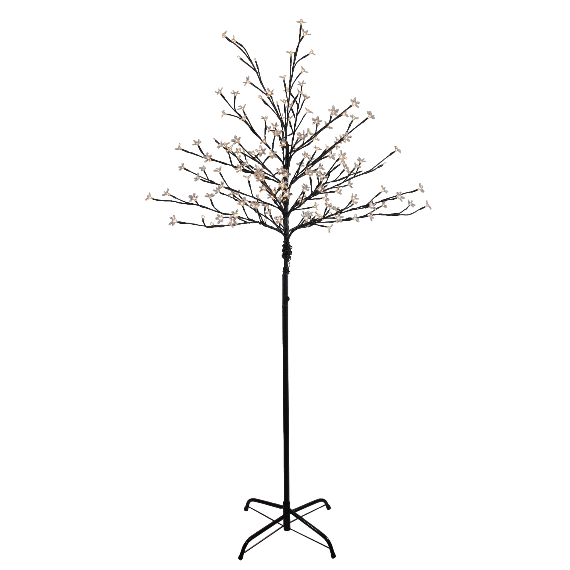 6' LED Lighted Cherry Blossom Flower Tree - Warm White Lights