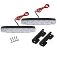 thumbnail image 1 of 6 LED Super Bright Daytime Running Lights Car Center Grille Decorative Lights for General Car Lights Modification, 1 of 7