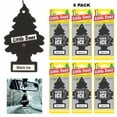 thumbnail image 1 of 6 LITTLE TREES Car Air Freshener Hanging Long Lasting Scent Auto Home Black Ice, 1 of 5