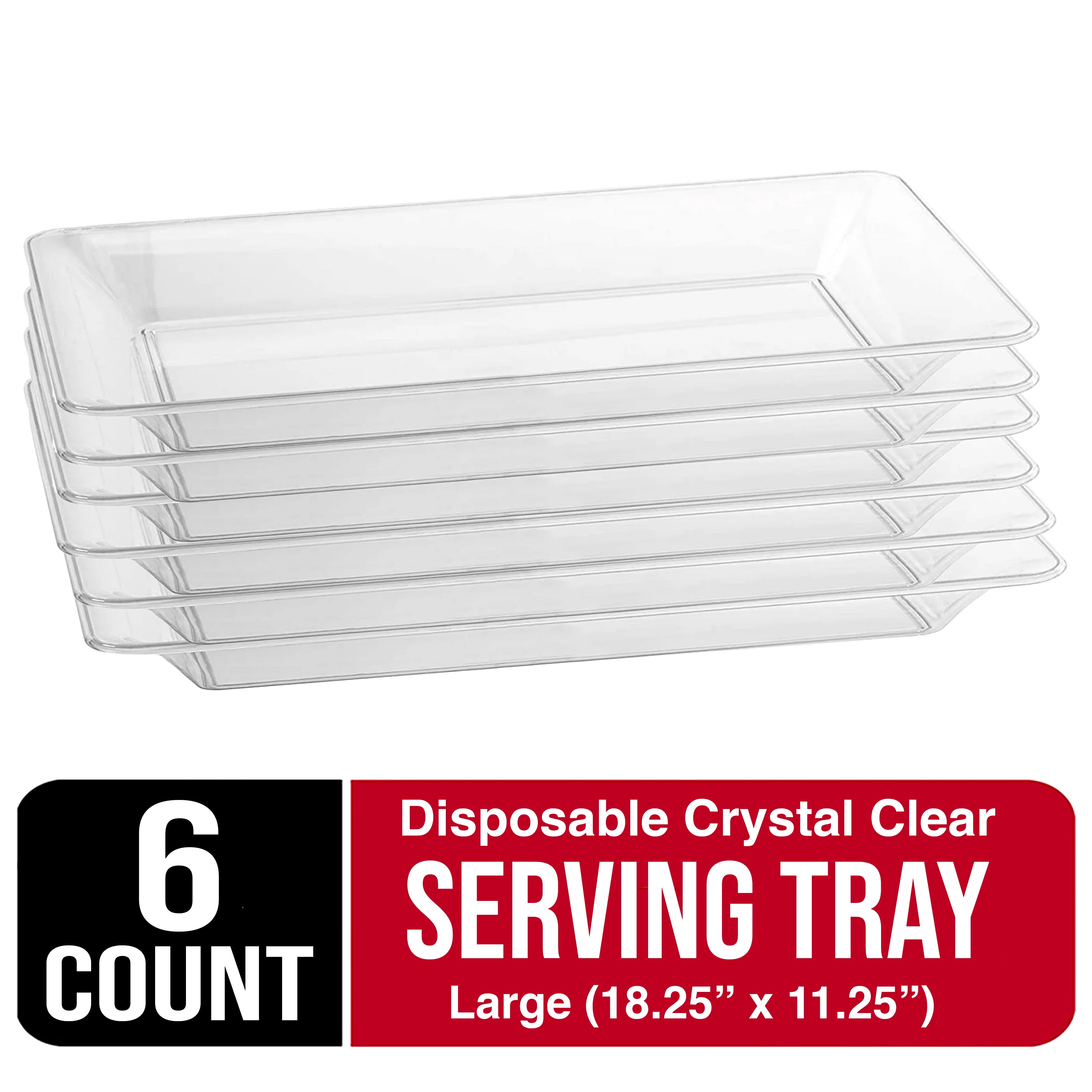 Small Clear Plastic Seaweed/dessert Tray - Buy Clear Plastic Rectangular  Tray,Inch Plastic Tray,Disposable Plastic …