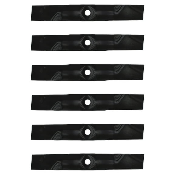 (6) Lawn Mower Blades Fits John Deere Z-Trak Z355E Z525E Z535M Z540M Z355R 48"