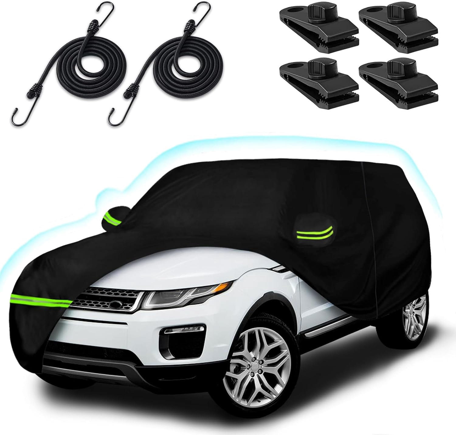 6 Layer Car Cover for Land Rover Range Rover Evoque 2011-2025, 210T ...