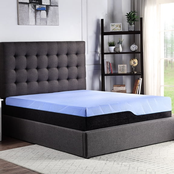 6-Layer Design Cooling Mattress / Adjustable Base Fit for California King