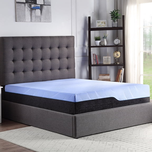 6 - Layer Mattress Craftsmanship / For a Peaceful Night's Sleep / Fits Adjustable Bed Frames