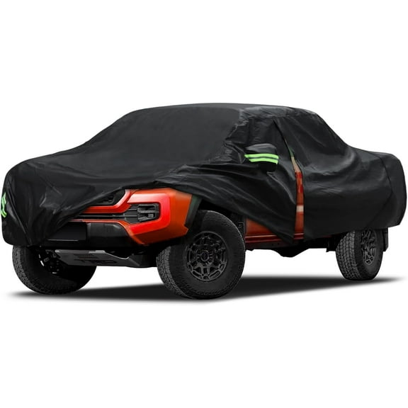 6 Layers Car Cover Custom Fit for Toyota Camry 1996-2025, Honda Accord 2001-2025, Waterproof Full Exterior Cover Rain Sun Protection with Door Zipper