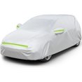 6 Layers Hatchback Car Cover Waterproof All Weather for Automobiles