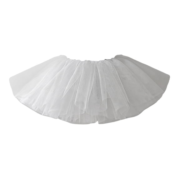 6 Layers Tutus Bubble Dance Ballets Bubble Skirt Puffer Elastic Tulle Short Skirts