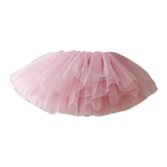 6 Layers Tutus Bubble Dance Ballets Bubble Skirt Puffer Elastic Tulle Short Skirts