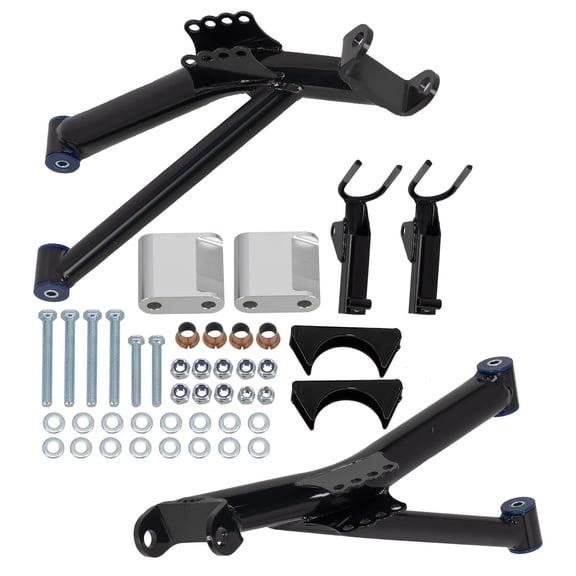 6" Lift Kit for Yamaha G2/G9 Golf Cart (1985-1995) - Steel A-Arms, Shock Relocation Brackets - Suspension Upgrade