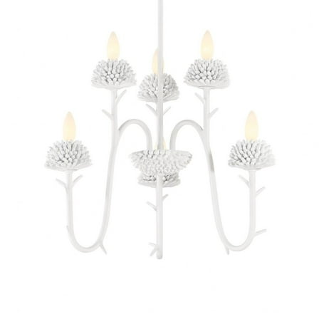 6 Light 2-Tier Chandelier Minka Lavery 5906-655