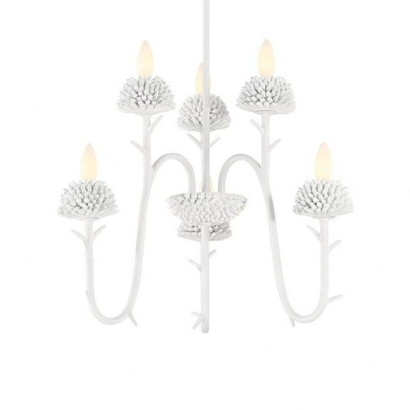 6 Light 2-Tier Chandelier Minka Lavery 5906-655