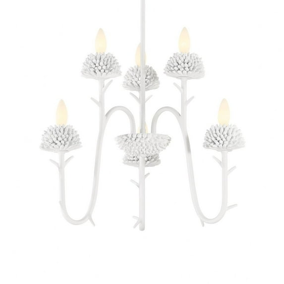 6 Light 2-Tier Chandelier Minka Lavery 5906-655